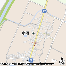 福島県喜多方市熊倉町新合小沼甲-61周辺の地図