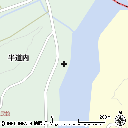 福島県二本松市下川崎上台山周辺の地図