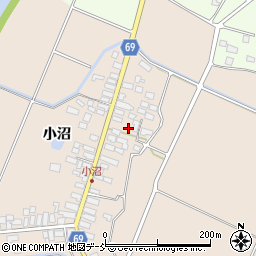 福島県喜多方市熊倉町新合小沼12-2周辺の地図