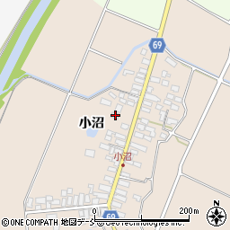 福島県喜多方市熊倉町新合小沼63-2周辺の地図