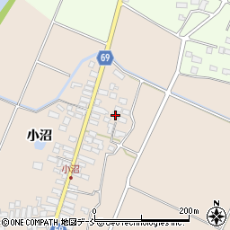 福島県喜多方市熊倉町新合小沼甲-4周辺の地図