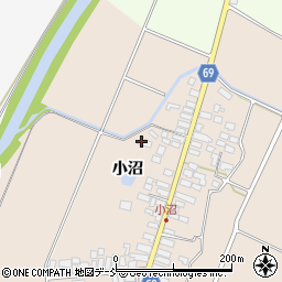 福島県喜多方市熊倉町新合小沼63周辺の地図