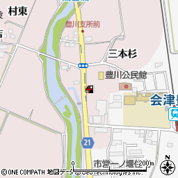 ＪＡ豊川ＳＳ周辺の地図