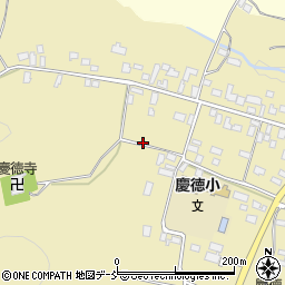 福島県喜多方市慶徳町豊岡今町周辺の地図