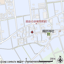 新潟県燕市道金584-2周辺の地図
