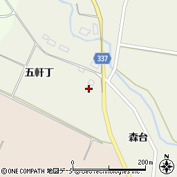 福島県喜多方市熊倉町雄国五軒丁78周辺の地図