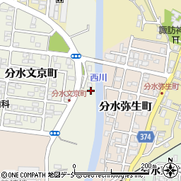 新潟県燕市地蔵堂417周辺の地図
