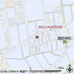 新潟県燕市道金586-1周辺の地図