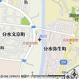 新潟県燕市地蔵堂418周辺の地図