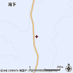 福島県相馬郡飯舘村飯樋滝下55周辺の地図