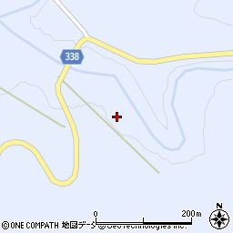 福島県西会津町（耶麻郡）新郷大字豊洲（一番倉）周辺の地図