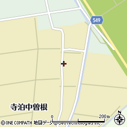 新潟県長岡市寺泊中曽根316周辺の地図