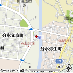 新潟県燕市地蔵堂周辺の地図
