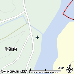 福島県二本松市下川崎（前原山）周辺の地図