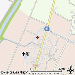 福島県喜多方市熊倉町新合小沼70周辺の地図