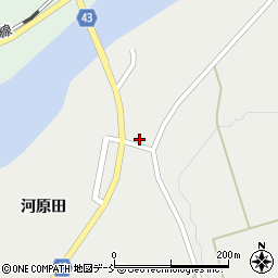 福島県喜多方市山都町三津合谷地周辺の地図