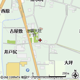 福島県喜多方市関柴町西勝五百苅周辺の地図
