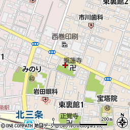 乗蓮寺アパート周辺の地図