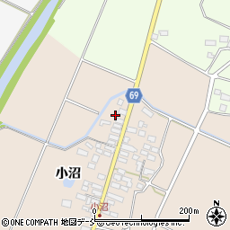 福島県喜多方市熊倉町新合小沼甲-72周辺の地図