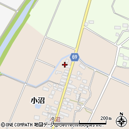 福島県喜多方市熊倉町新合小沼72周辺の地図