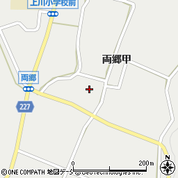 新潟県阿賀町（東蒲原郡）両郷周辺の地図