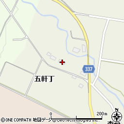 福島県喜多方市熊倉町雄国五軒丁64周辺の地図