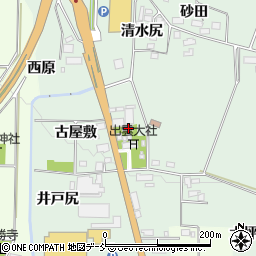 福島県喜多方市関柴町西勝五百苅214周辺の地図