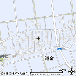 新潟県燕市道金周辺の地図