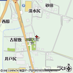 福島県喜多方市関柴町西勝五百苅64周辺の地図