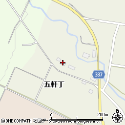 福島県喜多方市熊倉町雄国五軒丁47周辺の地図