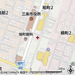新潟県三条市旭町周辺の地図