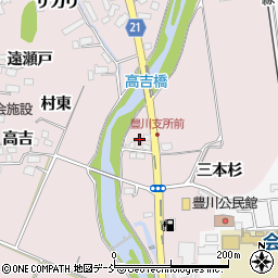 福島県喜多方市豊川町米室宮ノ中5083周辺の地図