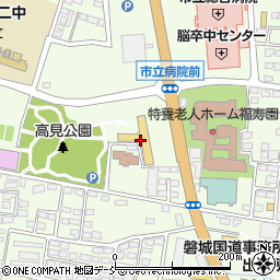 道の駅「南相馬」周辺の地図