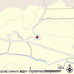 福島県二本松市渋川蛇塚周辺の地図