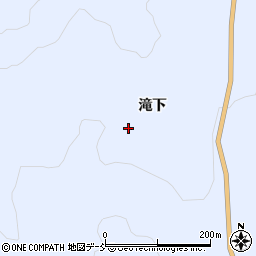 福島県相馬郡飯舘村飯樋滝下138周辺の地図