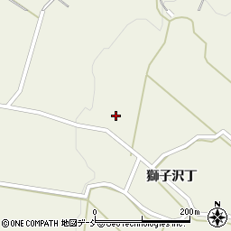 福島県喜多方市熊倉町雄国上獅子沢丁周辺の地図