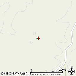 福島県伊達郡川俣町小綱木若松山周辺の地図