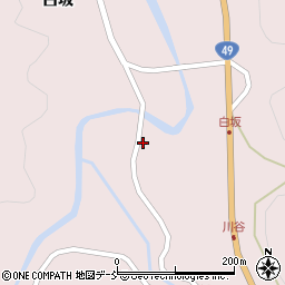 福島県耶麻郡西会津町宝坂大字宝坂中島甲周辺の地図