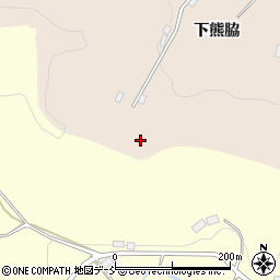 福島県二本松市吉倉（熊脇）周辺の地図