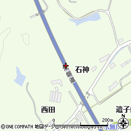 福島県南相馬市原町区石神（石神）周辺の地図
