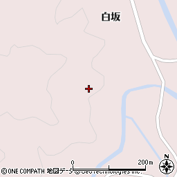 福島県耶麻郡西会津町宝坂大字宝坂水上甲周辺の地図
