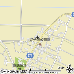 新潟県燕市砂子塚3767周辺の地図