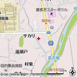 福島県喜多方市豊川町米室アカト5241周辺の地図