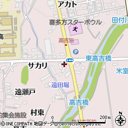 福島県喜多方市豊川町米室アカト5239周辺の地図