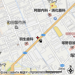 三協フロンテア株式会社三条店周辺の地図