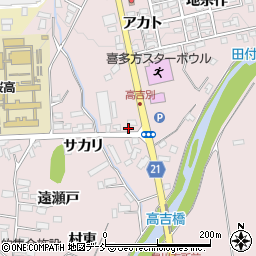 福島県喜多方市豊川町米室アカト5249周辺の地図