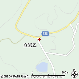 福島県喜多方市高郷町磐見立岩乙周辺の地図