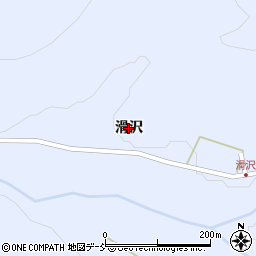 福島県西会津町（耶麻郡）新郷大字豊洲（滑沢）周辺の地図