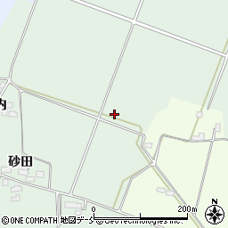 福島県喜多方市関柴町西勝周辺の地図