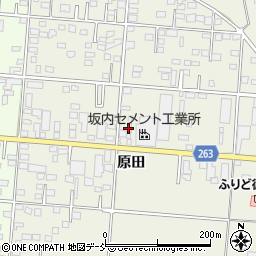 株式会社坂内セメント工業所　原町工場周辺の地図